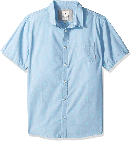 Quiksilver Men's Ss Seajam Palm Woven Top