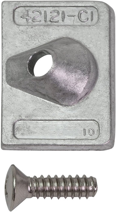 Quicksilver 42121Q02 Square Aluminum Anode Set - Mercury or Mariner and Force Outboards