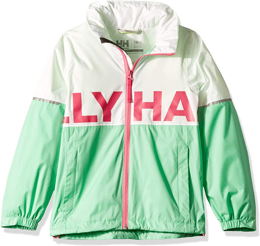 Helly-Hansen Boys Jr Block It Waterproof Rain Jacket with Hood