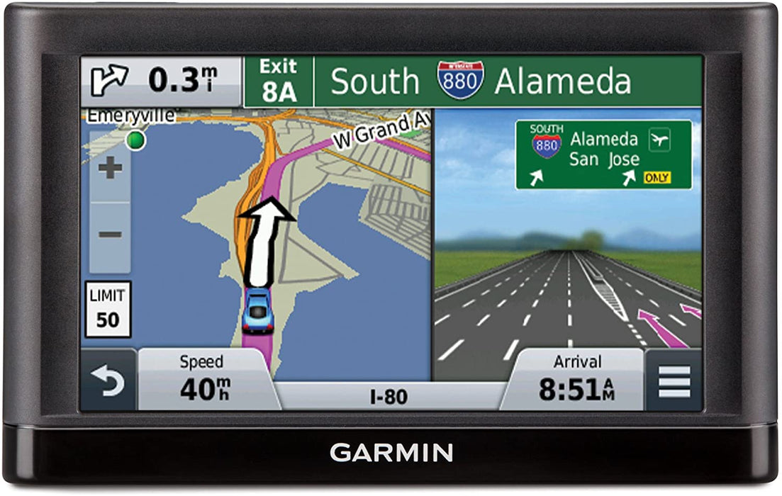 Garmin 010-01198-01 Nuvi 55 LMGPS Navigators System with Spoken Turn-by-Burn Directions, Preloaded Maps and Speed Limit Displays