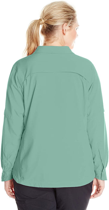 Columbia Women's Silver Ridge Plus Size Long Sleeve Shirt