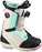 SALOMON Women's Snowboard Boots IVY BOA SJ BOA (Ivy Boa SJ Boa) 2020-21 Model L41129000 Rainy Day/Black/Aruba Blue 25cm