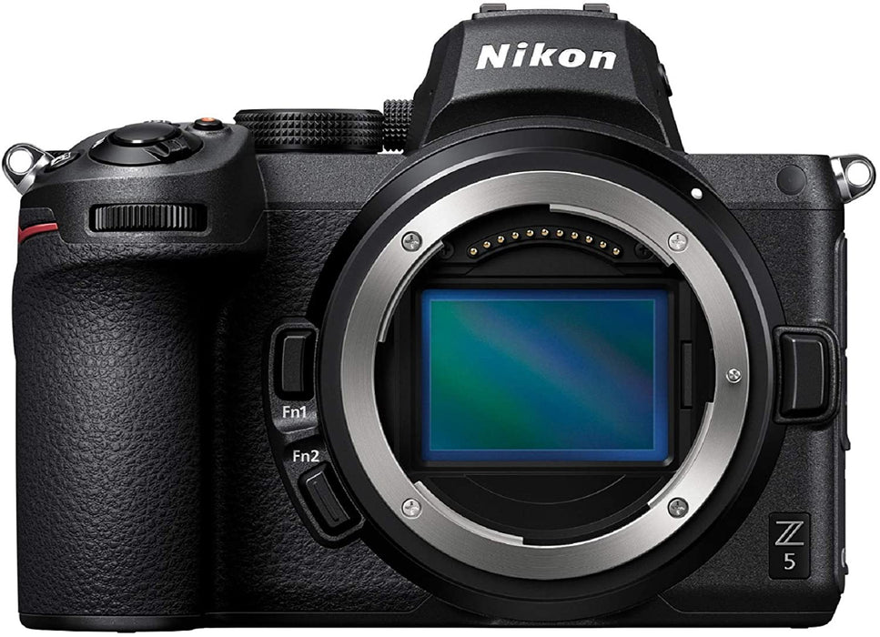Nikon Z5 Mirrorless Digital Camera Body with Nikon FTZ Mount Adapter Bundle (2 Items)