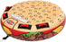 SportsStuff Cheeseburger Towable | 1 Rider Towable Tube for Boating, Brown, Beige, Red