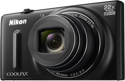 Nikon COOLPIX S9600 16MP WiFi Camera w/ 22x Optical Zoom (Black) (Discontinued by Manufacturer)