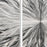 Statements2000 Silver Modern Metal Wall Art Sculpture by Jon Allen - Multi Panel Tryptych Home Décor, Vortex 3P