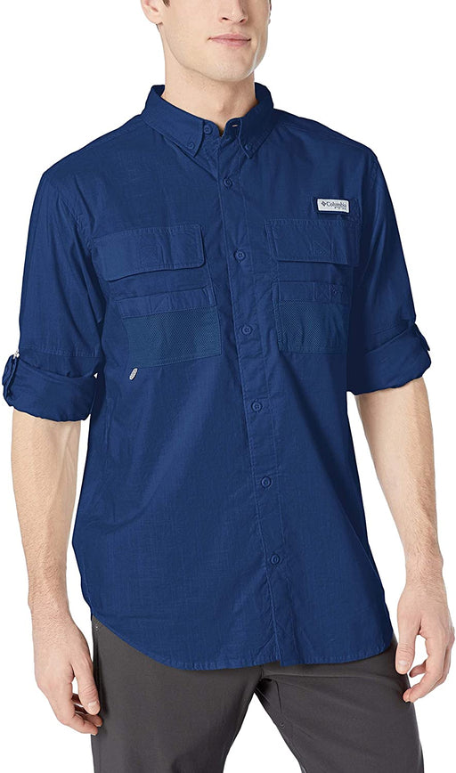 Columbia Men's PFG Half Moon Long Sleeve Shirt