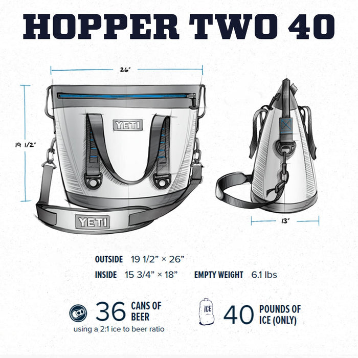 YETI Hopper Two Portable Cooler