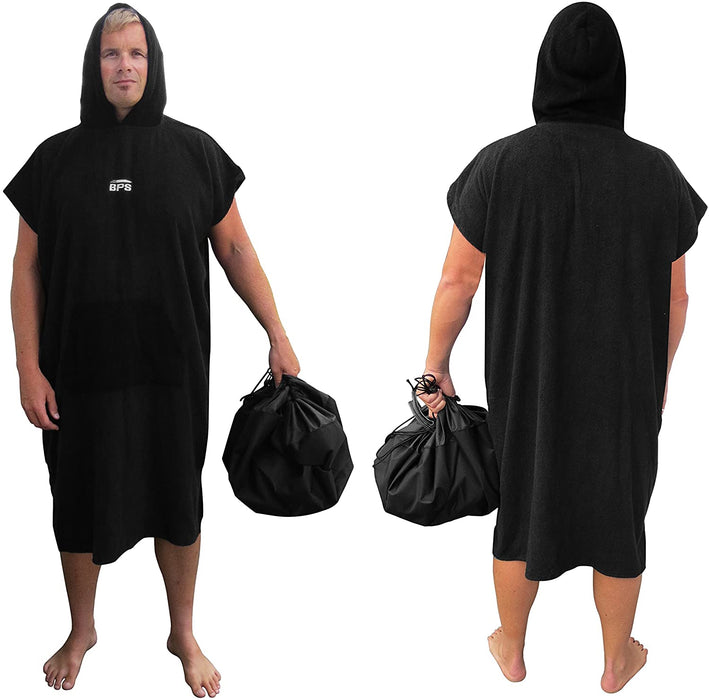 BPS Wetsuit Changing Mat/Waterproof Dry-Bag/Wet Bag for Surfers with Especially Designed Handles & Hidden Pocket - Also Available with Bundle of FCS Screws or Leash String or Wax Comb