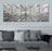 Statements2000 Silver Modern Metal Wall Art Sculpture by Jon Allen - Multi Panel Tryptych Home Décor, Vortex 3P