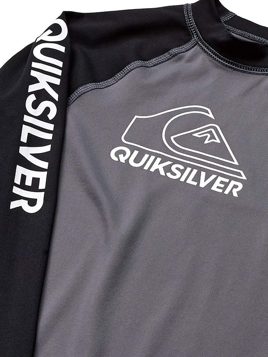 Quiksilver Boys' Big Tour Long Sleeve Youth Rashguard 50+ Sun Protection
