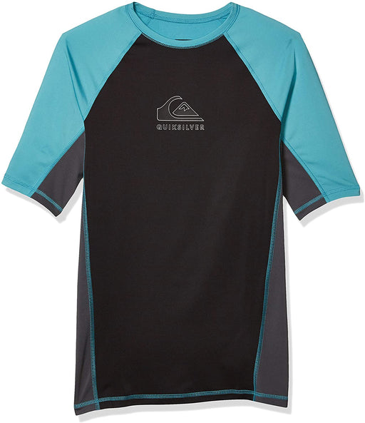 Quiksilver Men's Backwash Short Sleeve Rashguard 50+ Sun Protection