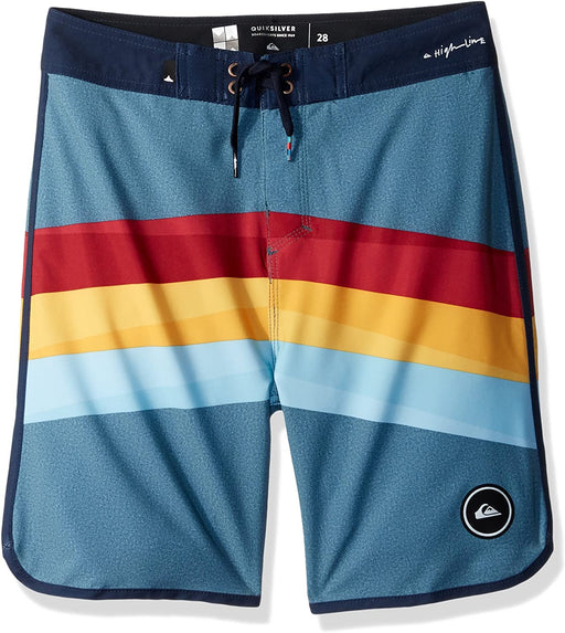 Quiksilver Boys' Big Highline Reverse Youth 17" Swim Trunk Boardshorts