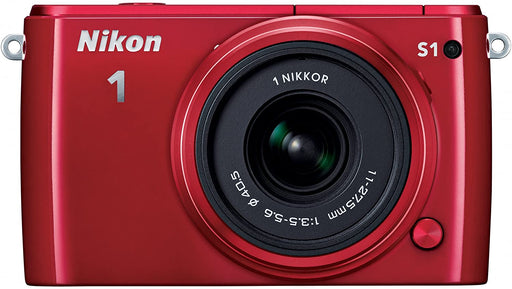 Nikon 1 S1 10.1 MP HD Digital Camera with 11-27.5mm VR 1 NIKKOR Lens (Black)