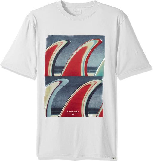 Quiksilver Men's Short Sleeve GMT Dye Fin Fanatic