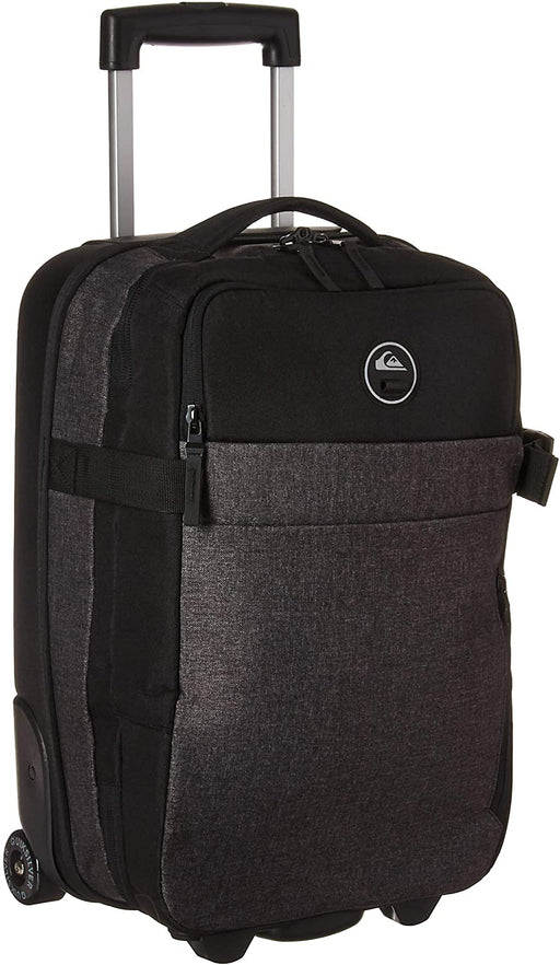 Quiksilver Men's New Horizon Luggage, Black Heather/Black, 1SZ
