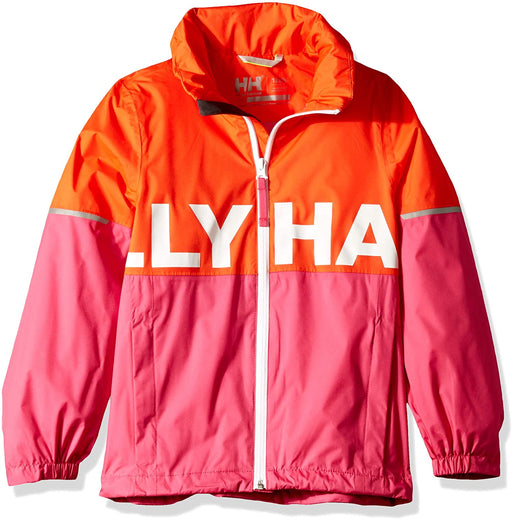 Helly-Hansen unisex-child Jr Block It Waterproof Rain Jacket With Hood