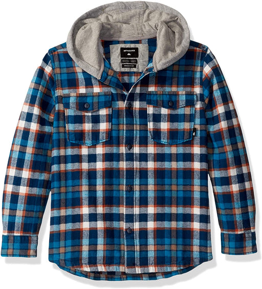 Quiksilver Boys' Big Snap Up Long Sleeve Youth Woven