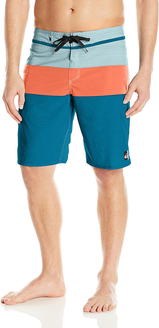 Quiksilver Men's Everyday Blocked Vee 20 Inch Boardshort Swim Trunk