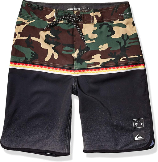 Quiksilver Boys' Big Highline Divide Vrble Youth 18 Boardshort Swim Trunk