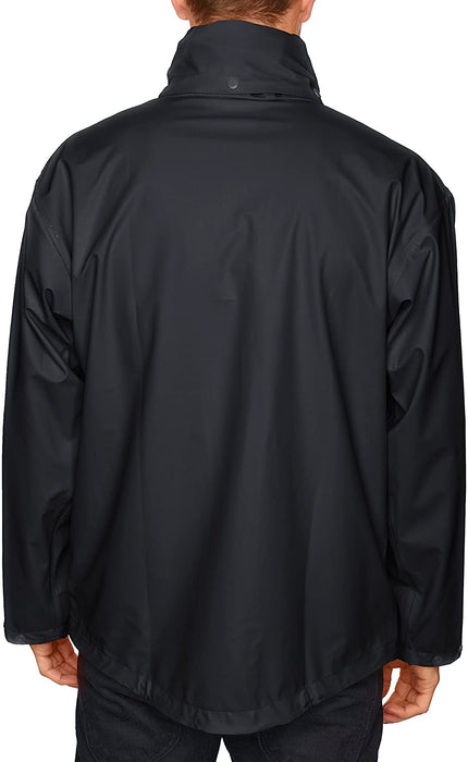 Helly Hansen Men's Voss Windproof Waterproof Rain Coat Jacket with Stowable Hood