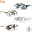 YY Vertical Clip UP Belay Glasses for Rock Climbing for Spectacle wearers