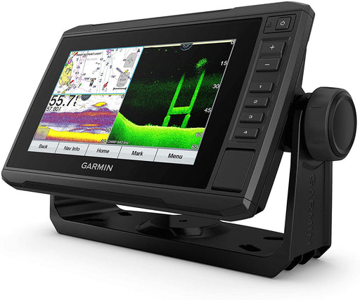 Garmin ECHOMAP UHD 74Cv, 7" Keyed-Assist Touchscreen Chartplotter with U.S. BlueChart G3 and GT24UHD-TM Transducer