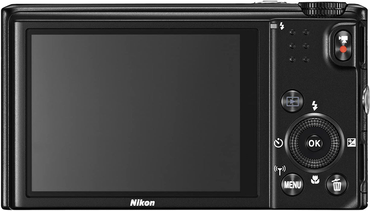 Nikon COOLPIX S9600 16MP WiFi Camera w/ 22x Optical Zoom (Black) (Discontinued by Manufacturer)