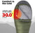 Marmot Ironwood 30 Mummy Lightweight Sleeping Bag, 30-Degree Rating, Bomber Green/Steel Onyx