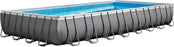 Intex 18ft X 52in Ultra Frame Pool Set with Sand Filter Pump, Ladder