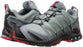 Salomon Men's Trail Running Shoes, XA Pro 3D GTX, Lead/Black/Barbados Cherry