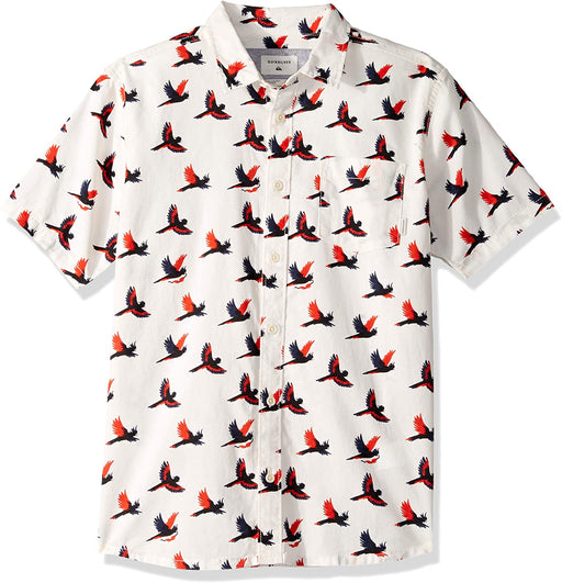 Quiksilver Boys' Big Cockatoo Short Sleeve Youth Woven Top