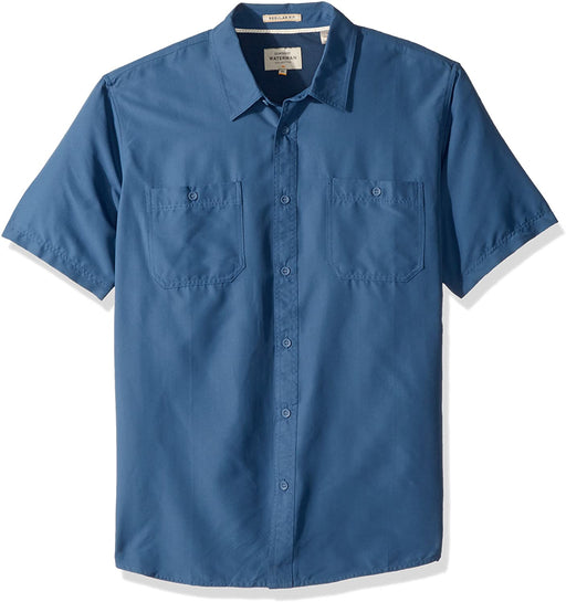 Quiksilver Men's Wake Solid UPF 50+ Sun Protection Shirt