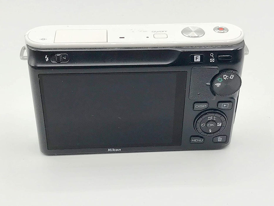 Nikon 1 J1 10.1 MP HD Digital Camera Body Only (White)