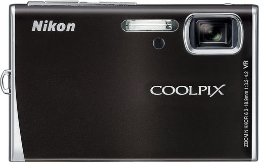 Nikon Coolpix S52 9MP Digital Camera Zoom with 3x Optical Vibration Reduction Zoom (Midnight Black)