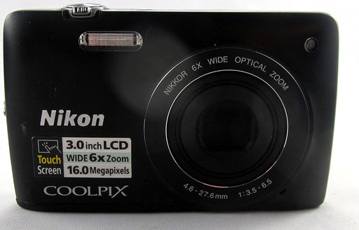 Nikon COOLPIX S4200 16.0 MP Digital Camera - Black