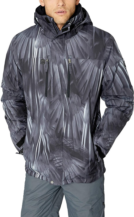 Quiksilver Men's Mission Printed 10K Snow Jacket