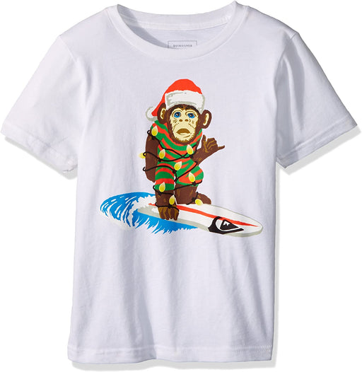 Quiksilver Boys' Santa Surf Monkey Kids Tee