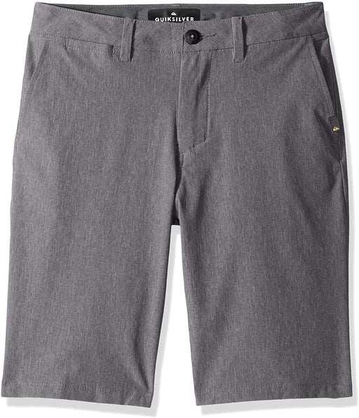 Quiksilver Boys' Big Union Heather Amphibian Youth 19 Hybrid Short