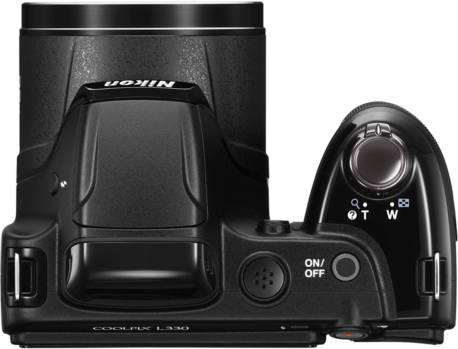 Nikon Coolpix L330 Digital Camera (Black)