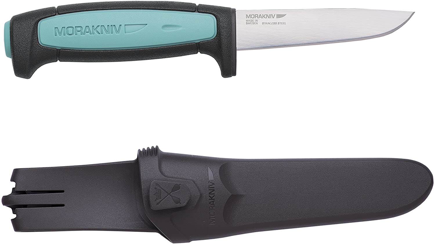 Morakniv Craftline Flex Trade Knife with Sandvik Stainless Steel Blade and Combi-Sheath, 3.5-Inch