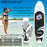 SereneLife Premium Inflatable Stand Up Paddle Board (6 Inches Thick) with SUP Accessories & Carry Bag | Wide Stance, Bottom Fin for Paddling, Surf Control