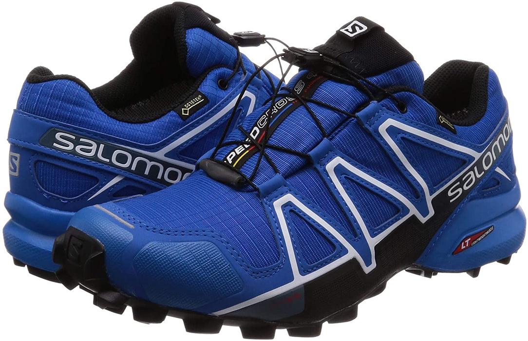 Salomon Men's Trail Running Shoes, SPEEDCROSS 4 , Colour: Blue (Sky Diver/Indigo Bunting/Black), Size: UK - Size 7