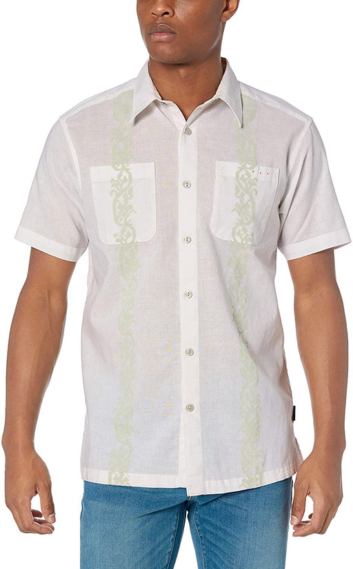 Columbia Men's Harbor Side Linen Camp Shirt Slim