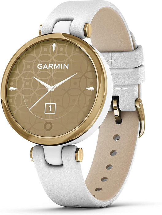 Garmin Lily, Small GPS Smartwatch with Touchscreen and Patterned Lens