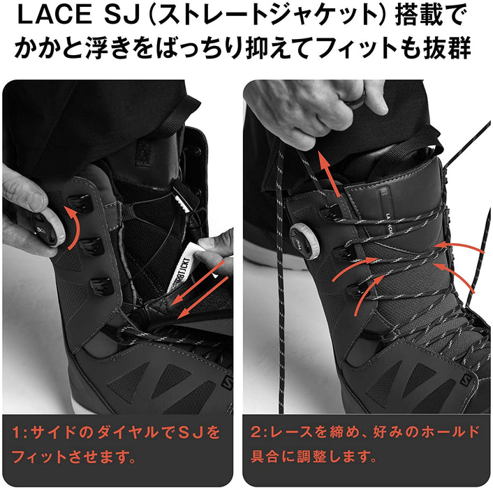 Salomon Launch Lace Boa SJ Snowboard Boots