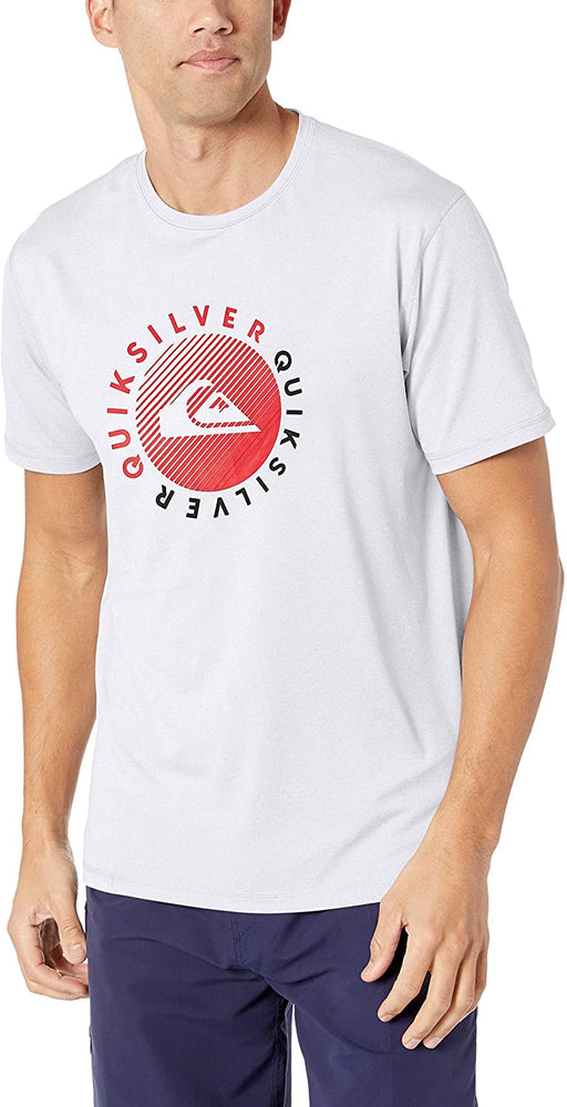 Quiksilver Men's Razors Short Sleeve Rashguard UPF 50+ Sun Protection