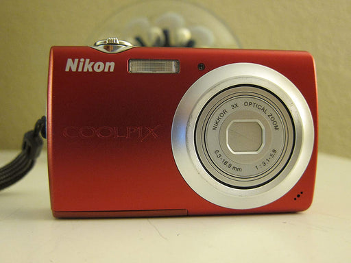 Nikon Coolpix S203 Digital Camera (Red)
