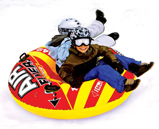 SPORTSSTUFF AIR FLYER Snow Tube , Red/Yellow, 56-Inch