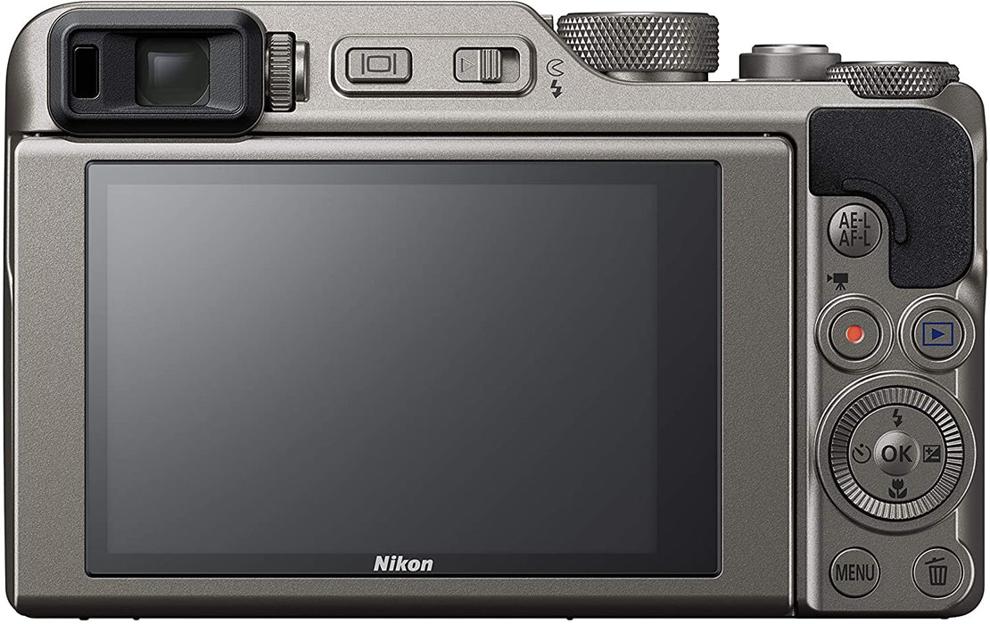 Nikon Coolpix A1000 20.1 MP Point & Shoot Digital Camera, Silver